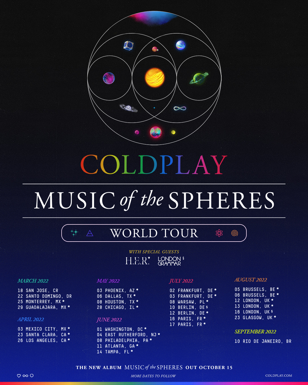 cold world tour