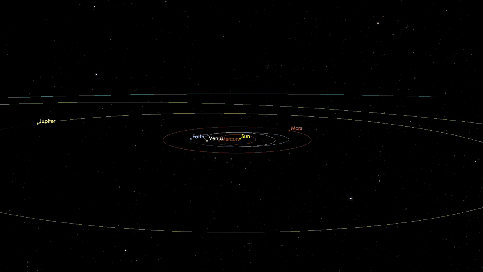 'Oumuamua, saat melewati tata surya bagian dalam kita pada bulan September dan Oktober 2017. Dari analisis gerakannya, para ilmuwan menghitung bahwa itu mungkin berasal dari di luar tata surya kita.
Kredit: NASA/JPL-Caltech
