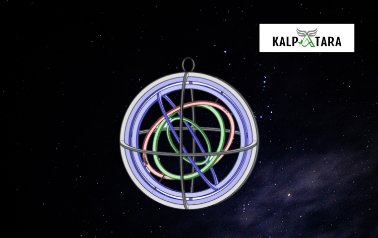 Tangkapan layar dari Live Science. Gambar meteoroskop Ptolemy, instrumen sembilan cincin yang digunakan oleh para astronom. (Kredit gambar: Alexander Jones)